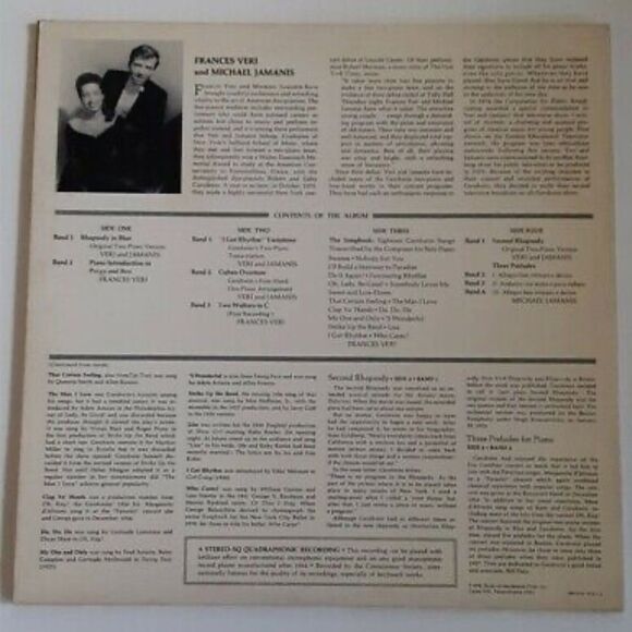 The Fascinating Piano Music of George Gershwin (LP records, 1975) - Picture 2 of 6